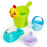 B.Duck, средство детской гигиены для ванны, детская игрушка, комплект для игр в воде для мальчиков и девочек, утка, 3 лет