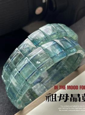 小众老矿星球油画风蓝晶石祖母晶