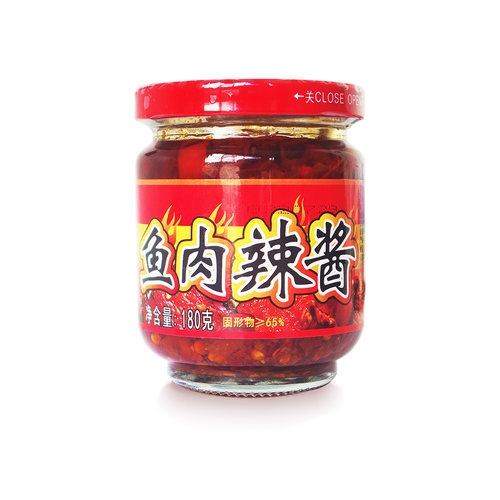 小徐瓜瓜大冲辣椒酱湖南郴州特产辣酱鱼块下饭菜180g - 图0