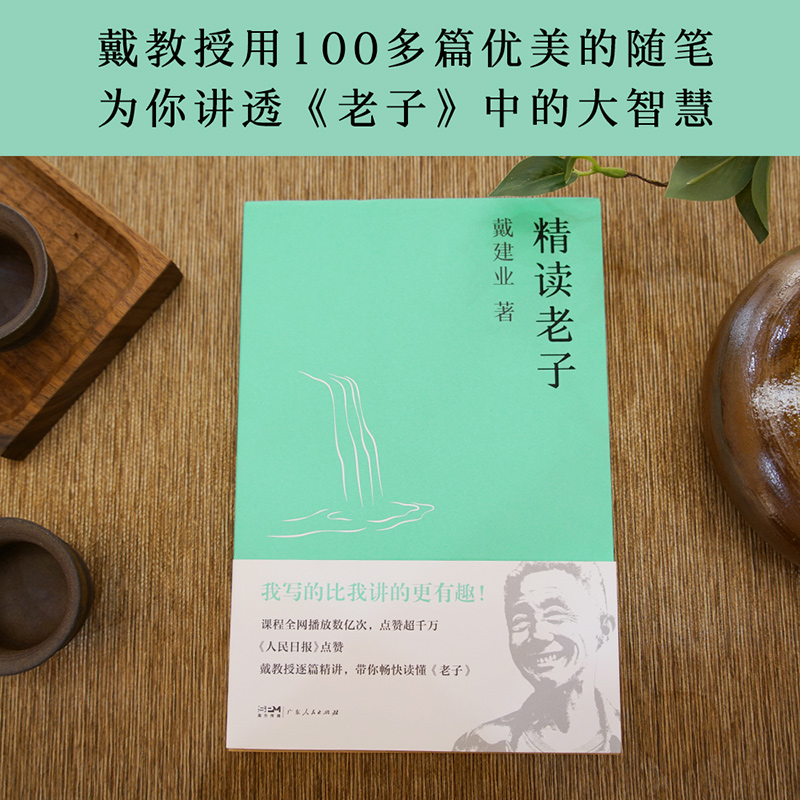 戴建业精读老子 戴建业 道德经 轻松读懂《老子》古典文学 戴建业文集 果麦出品 - 图0