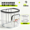Universal waterproof large-capacity three-dimensional storage pocket for electric vehicles
