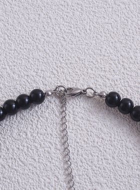 时尚10mm仿珍珠锁骨项链