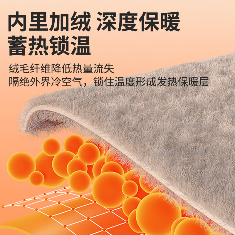李宁加绒护腰带空调房保暖女胃腹宫护肚子月睡觉防着凉神器寒腰围