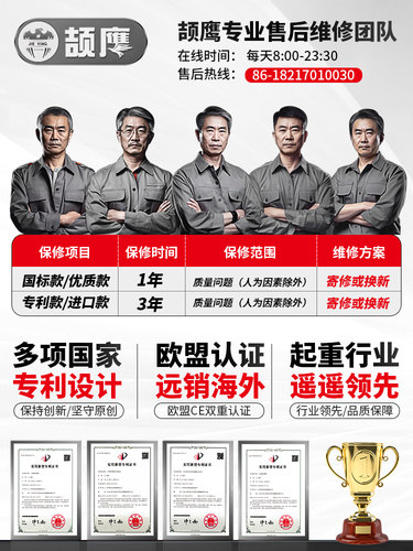 进口爪式千斤顶抬高器液压立式跨顶5T10T20吨油压低位重型起道机 - 图3
