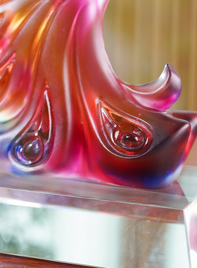 古法琉璃酒店装饰工艺品摆件送礼