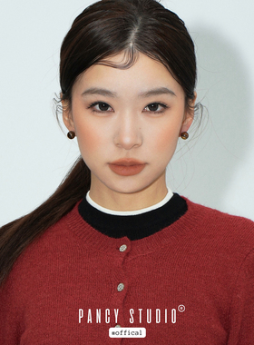 日常小巧！美拉德单颗虎眼石耳钉