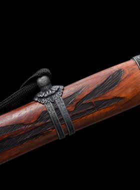 龙泉市刀剑高锰钢手工锻打宝剑