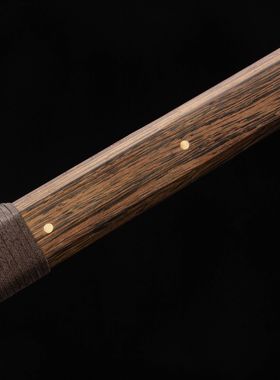 龙泉市刀剑高锰钢一体素装唐横刀