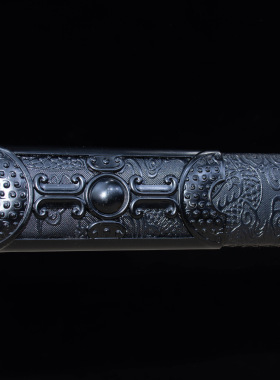 龙泉市刀剑手工锻打高锰墨龙钢唐