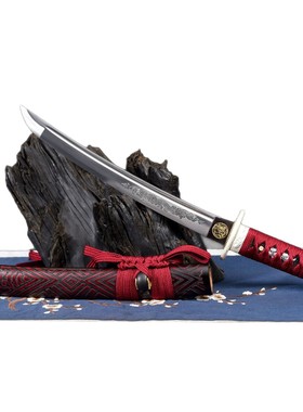 龙泉市刀剑一体中碳钢日式短刀