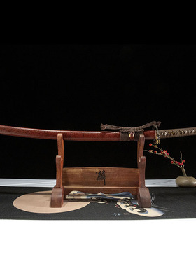 T10钢覆土烧刃武士刃东洋日本居合打刀一体武式刀剑katana未开刃