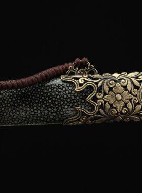 龙泉市刀剑手工锻打工艺宝剑镂空