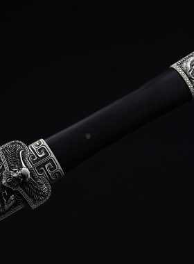 龙泉市刀剑高锰钢一体汉剑挂饰