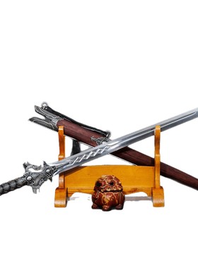 龙泉市刀剑高锰钢双手六面春秋