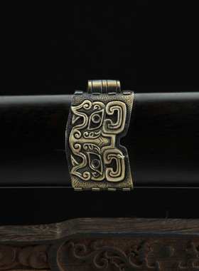 龙泉市刀剑花纹钢烧刃汉剑八面