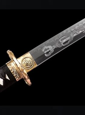 龙泉市刀剑T10钢手工锻打日式