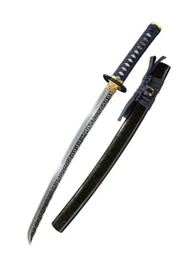 T10钢katana日式打刀石纹覆土烧刃居合收藏武士刀剑COS道具未开刃