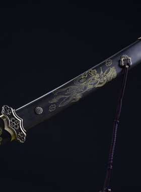 龙泉市刀剑工艺品T10烧刃手工