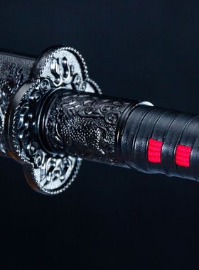 龙泉市刀剑高碳钢发红绣春刀