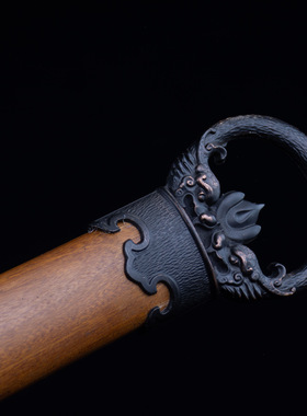 龙泉市刀剑高锰钢手工锻打环手唐