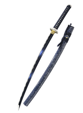 手工锻打日本打刀一体长刀居合道武士刃龙泉武术刀剑katana未开刃