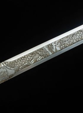 龙泉市刀剑高锰钢手工锻打春秋