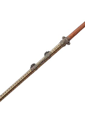 唐横刀铜鞘花纹钢一体锻打龙泉