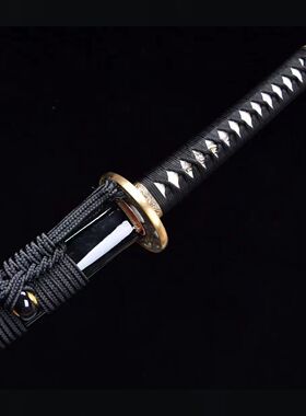 龙泉市刀剑长款T10钢长足涛乱纹