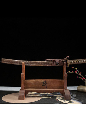 高档日本刀胁差东洋短刀覆土烧刃龙泉刀剑武士刃Wakizashi未开刃