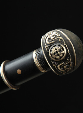 龙泉市刀剑花纹钢烧刃一体春秋剑