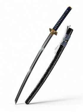 手工一体T12A日本武士刃长刀高档冷兵器宝剑日式刀剑工艺品未开刃