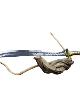 龙泉市刀剑手工锻打牛尾刀不锈钢