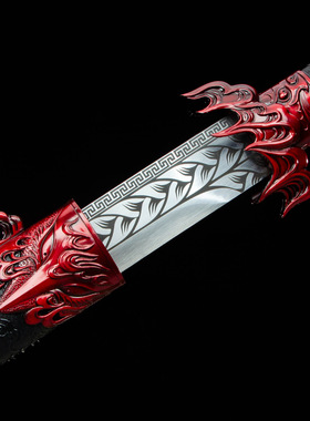 龙泉市刀剑一体手工锻打唐横刀