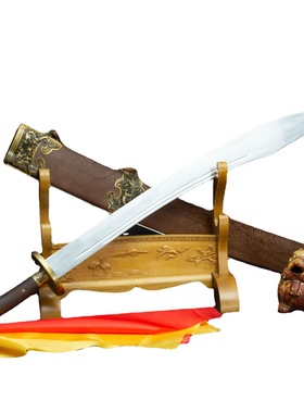 龙泉市刀剑手工锻打牛尾刀影视