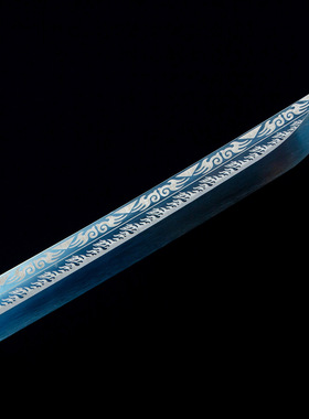 龙泉市刀剑手工一体黑金古刀影视