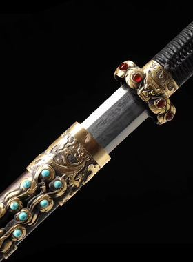 龙泉市刀剑螭龙秦剑八面汉剑