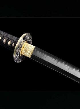 龙泉刀剑26寸T10钢烧刃日式上研