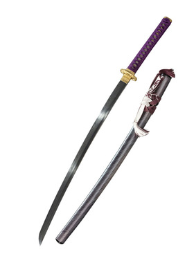 外贸高档手工夹钢日本刀东洋武士