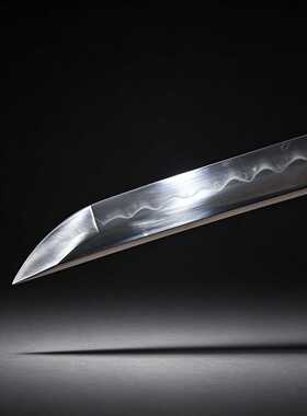手工覆土烧刃日本打刀武士刃居合长刀雕刻龙纹刀剑收藏道具未开刃