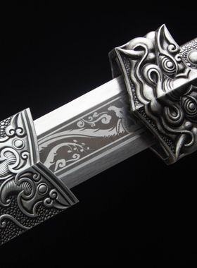 龙泉市刀剑高锰钢手工锻打一体