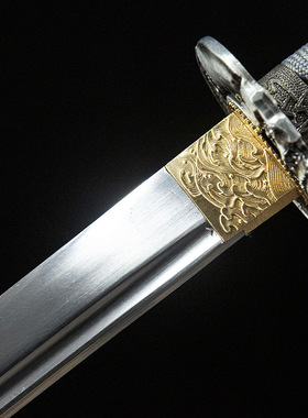 外贸手工锻打日本刀东洋居合长刀