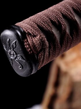 龙泉市刀剑三枚合夹钢日式冷兵器