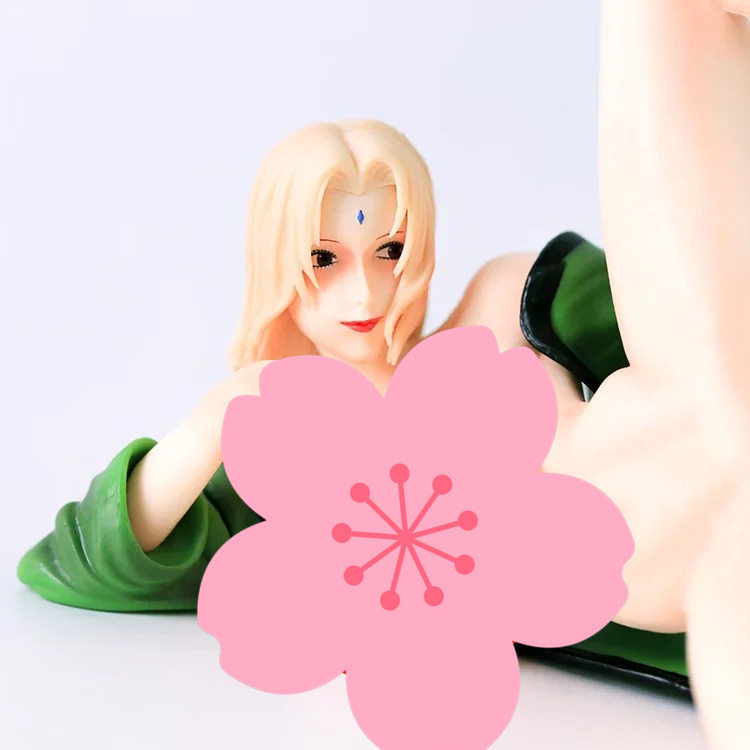 火影忍者木叶三忍千手醉酒纲手绅士版躺姿五代纲手盒装手办模型