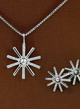 纯银项链轻奢高级感礼物