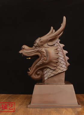 圆明园十二兽首摆件纯黄铜12生肖