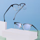 Radiation-proof large frame blue light trend star model