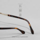 Retro gold myopia glasses frame men's pure titanium plate round frame can be equipped with degree anti-blue light discoloration eye glasses frame trend