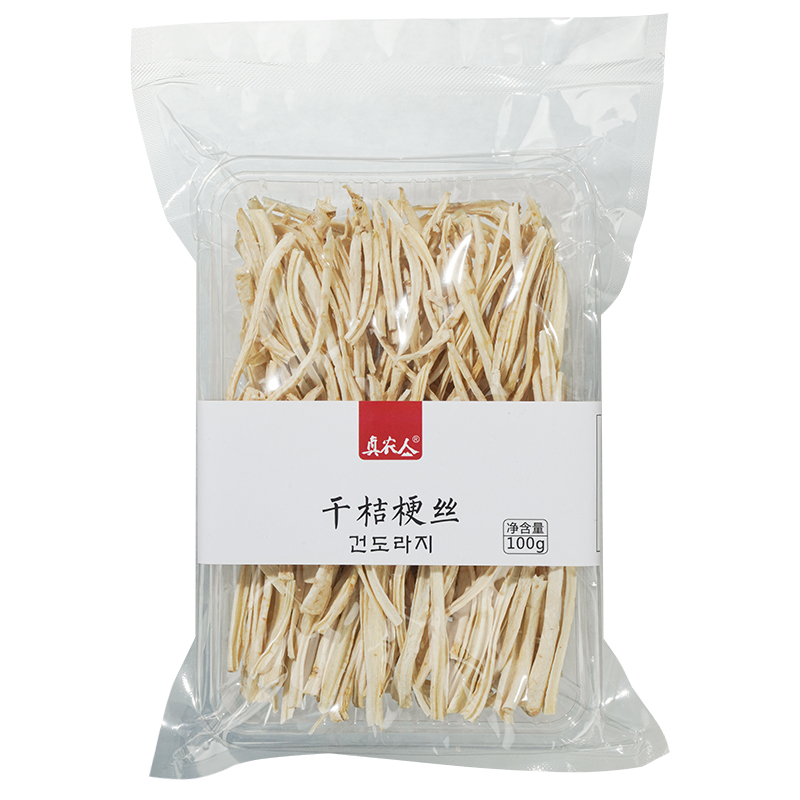 东北特产干货干桔梗丝干狗宝桔梗菜道拉基根自采自晒100g*2袋 - 图3