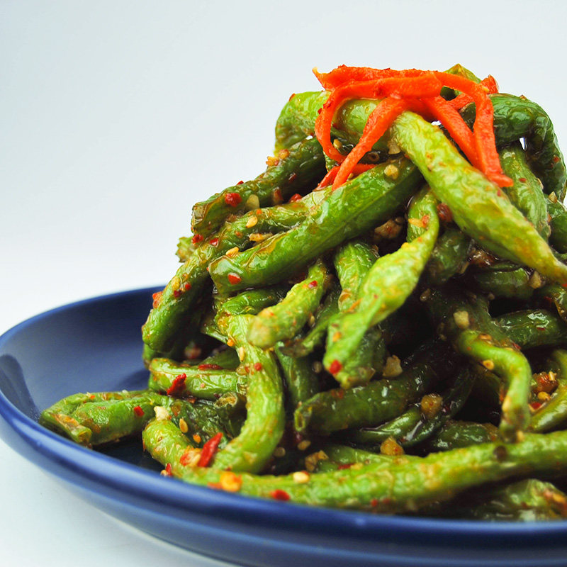 佳木斯拌菜 拌豆角 三姐妹昌星星新鲜东北朝鲜族冷面馆拌菜125g