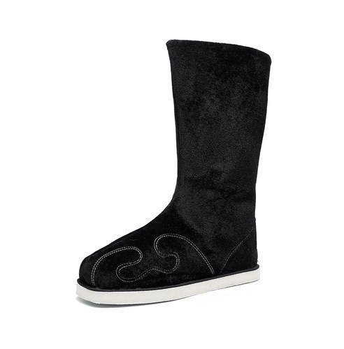 古装汉服鞋男女古风靴侠客古装靴中国风皂靴翘头官靴演出话剧表演 - 图3